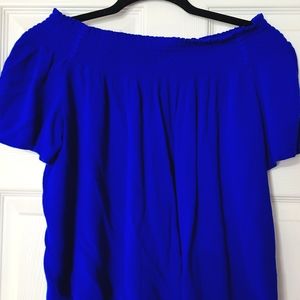 Off the shoulder peasant blouse